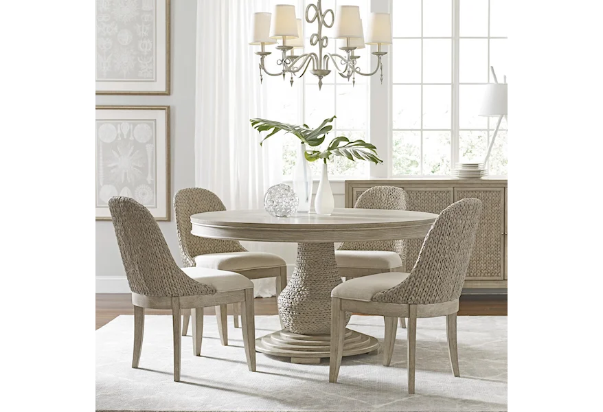 Vista 5 Piece Dining Set by American Drew at Esprit Decor Home Furnishings
